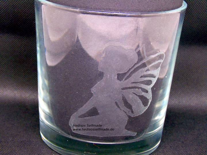Windlicht "Glücksgefühl" 12 cm handgraviert